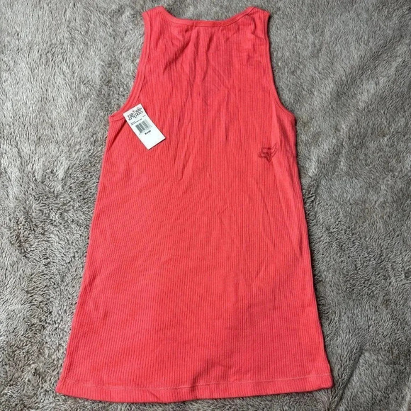 Fox Racing Women's Miss Clean Henley Pink Tank Top - Picture 14 of 16